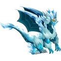 Double Ice Dragon | Dragon City - Ditlep