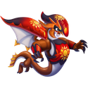 Solar Flare Dragon | Dragon City - Ditlep